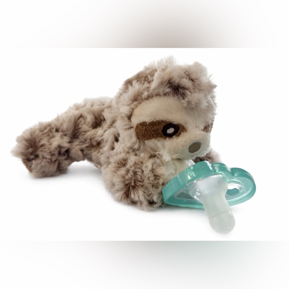 Plush Sloth Pacifier - Picture 2 of 2